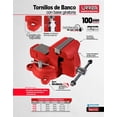 thumbnail image 2 of Tornillo de Banco Urrea 6 Urrea 426HD, 2 of 3