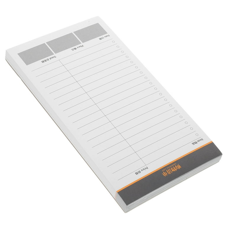 Grocery List Notepad Tearable Shopping List Notepad Small Memo Pad