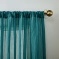 thumbnail image 5 of No. 918 Vida Crushed Texture Semi-Sheer Rod Pocket Curtain Panel, 40"x63", 5 of 7