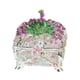 thumbnail image 2 of Joyero con forma de pavo real, joyero coleccionable, joyero de mesa Blanco, 2 of 9
