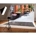 thumbnail image 2 of ABPHOTO 7x5ft Outdoor Coffee Shop Backdrop New York City Street Corner Open Air Restaurant Backdrops, 2 of 4