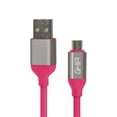 thumbnail image 2 of Cable Micro Usb Ghia 1M Color Rosa Ghia Micro Usb, 2 of 2