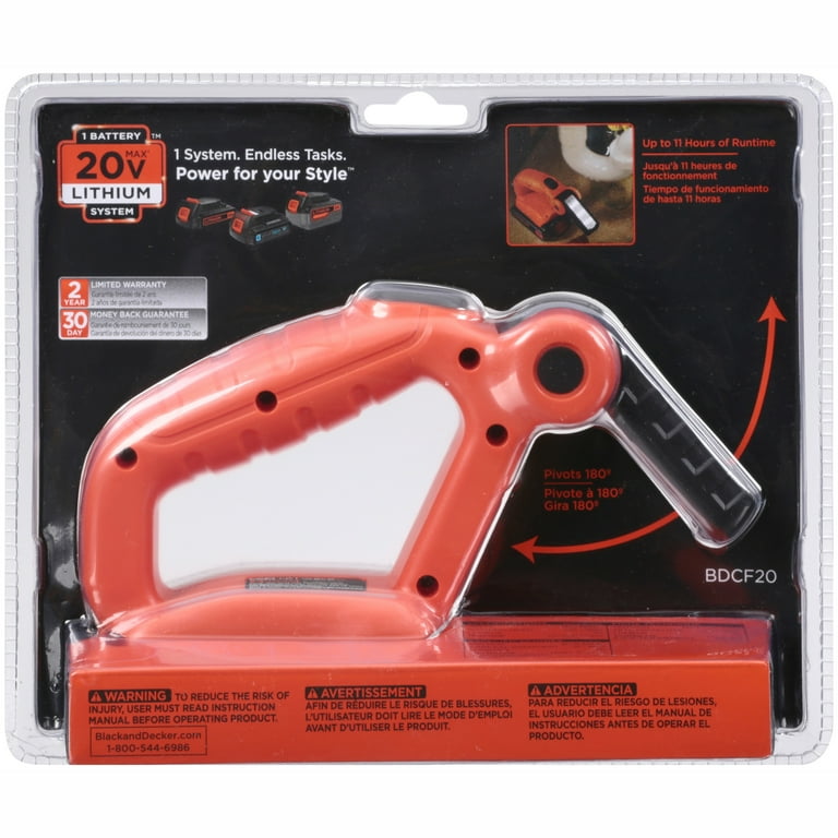 Black and decker bdcf20 hotsell