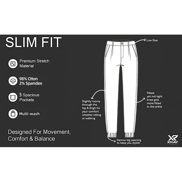X RAY Men s Stretch Twill Jogger Pants Slim Fit Jogger Pant for Men Grey Twill Pants 40W X 32L Walmart