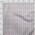 thumbnail image 3 of oneOone Rayon Off White Fabric Florals Sewing Material Print Fabric By The Yard 56 Inch Wide, 3 of 5