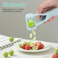 thumbnail image 2 of WLGJL Grape Slicer And Apple Core Remover, Grape, Tomato, Cherry And Strawberry Slicer Tool To Make 4-Slice Vegetable And Fruit Salad, Stainless Steel Quarter Grape Slicer Kitchen Small Tools, 2 of 9