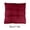 Red, variant on WeDecorBay Solid Color Chair Cushion Soft Padding All-Season Use Breathable Material Versatile Design Easy to Clean Dining Office Student Seat Cushion Black