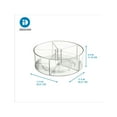 thumbnail image 2 of InterDesign Linus Clear 4.5 in. H Plastic Turntable, 2 of 6