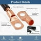 thumbnail image 3 of Kit Surtido de 130 Terminales de Cable de Cobre, Calibre AWG 2, 4, 6, 8, 10 y 12, para Aplicaciones Marinas y Automotrices., 3 of 5