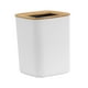 thumbnail image 4 of Cesta de basura Contenedor de basura con apertura superior Botes de basura rectangulares Bote de basura interior para el hogar Sala de estar Baño Baño 18L BLESIY Bote de basura, 4 of 8