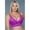 Magenta, variant on BeWicked 2217-NB-38C V-Neck Bralette Bra, Navy Blue - Size 38C
