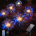 thumbnail image 1 of Luz de fuegos artificiales solares para exteriores YZYOE, paquete de 6, impermeables, 1 of 6