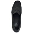thumbnail image 3 of GALLERY SEVEN Mens Black Comfort Square Toe Slip On Loafers 13, 3 of 4