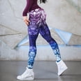 thumbnail image 4 of Ropa de yoga estampada, pantalones deportivos casuales de cintura alta que levantan la cadera, pantalones de yoga de secado rápido, pantalones ajustados, 4 of 6