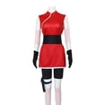 thumbnail image 3 of Sakura Style Women’s Outfit Complete Set Red Character Dress Suit, 3 of 5