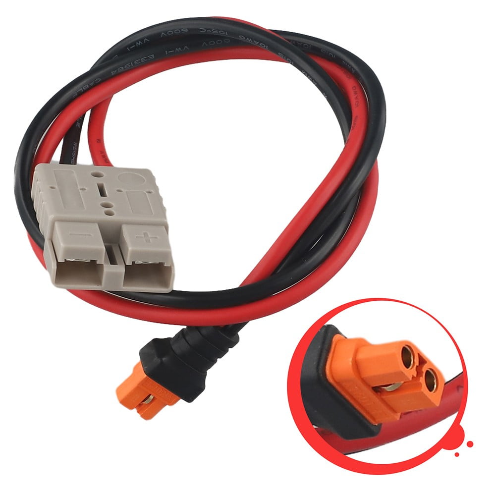 10Awg For Anderson 50A To For Xt60I Quick Connect Cable For Rc Solar Power