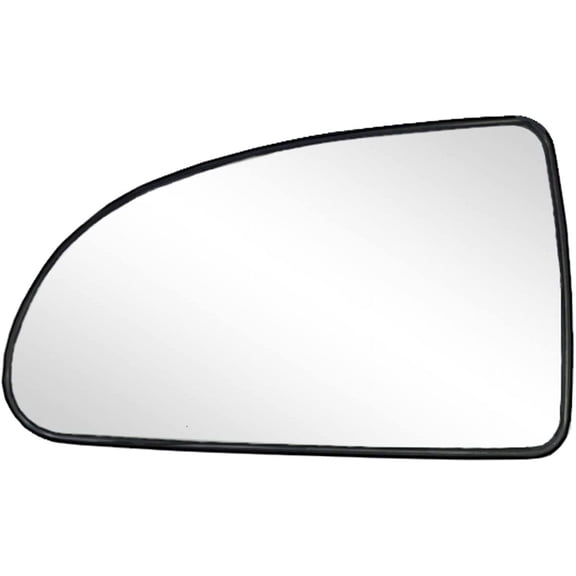 88148 - Fit System Driver Side Non-heated Mirror Glass w/ backing plate, Chevrolet Cobalt 05-10, Pontiac G5 07-09, 4 11/ 16" x 7 3/ 4" x 8 1/ 4"