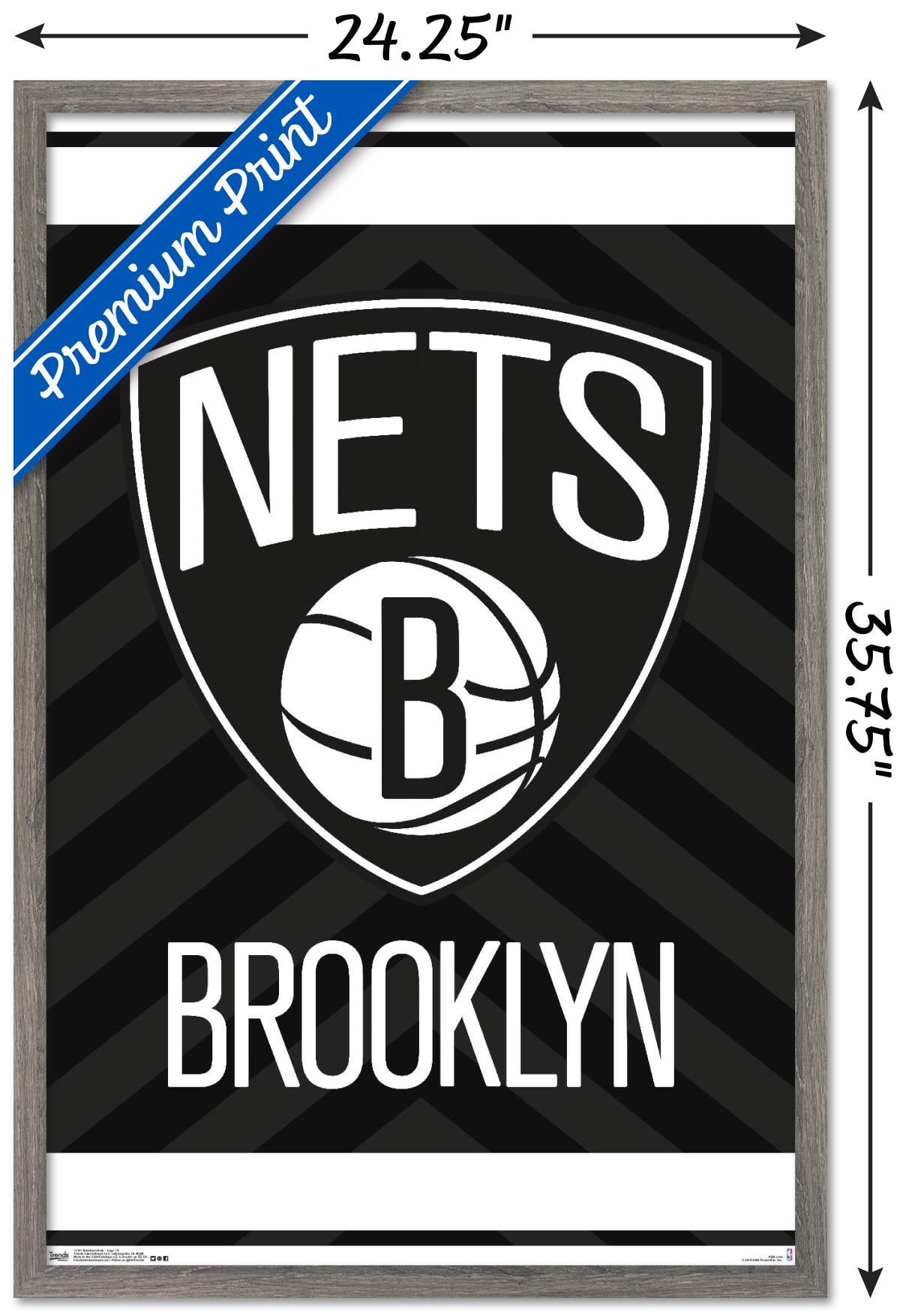 Russell Wall Poster 22.3" x 34" Trends International  NEW Brooklyn Nets D 
