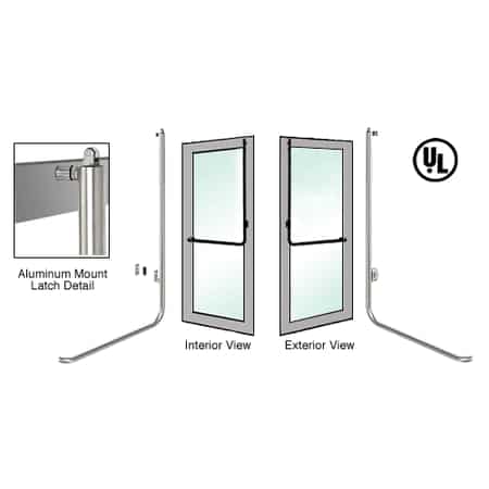 Crl Blumcraft 174 Brushed Stainless Right Hand Reverse Swing