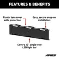 thumbnail image 2 of ARIES 1501261 10-Inch LED Light Bar Cover, 2 of 5