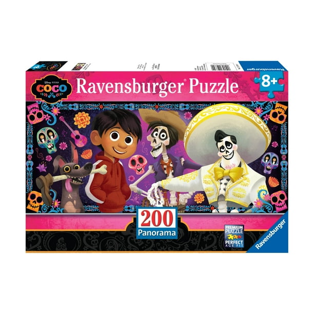 Disney Pixar Coco Panorama Puzzle Remember Me 200 Pcs