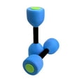 thumbnail image 2 of funtasica Aquatic Dumbbell Pool Resistance Swim Training Fitness Barbell Water Aerobic Blue Green Buckle, 2 of 8