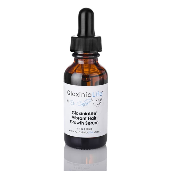 GloxiniaLife by Dr. Calle Vibrant Hair Growth Serum- Natural Hair Loss Treatment- Growth Hair