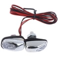 thumbnail image 3 of 2 pcs Car Wiper Washer Eyes Spout Windshield Water Jet Spray Nozzle Led Light, 3 of 8