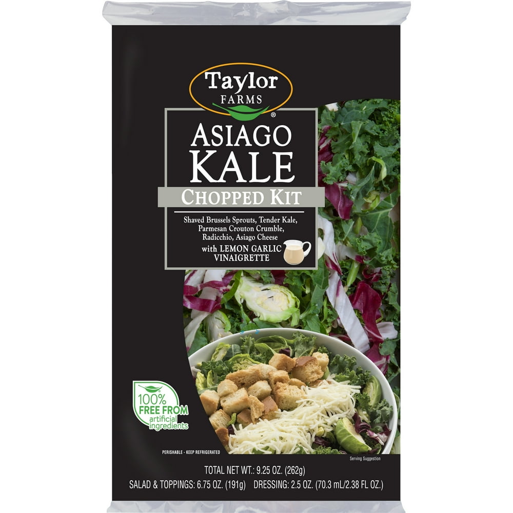 Taylor Farms® Asiago Kale Chopped Salad Kit 9.25oz Bag