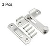 thumbnail image 3 of Pestillo de puerta abatible de acero inoxidable 201 51x48mm pestillo de puerta de barandilla 3 piezas, 3 of 3