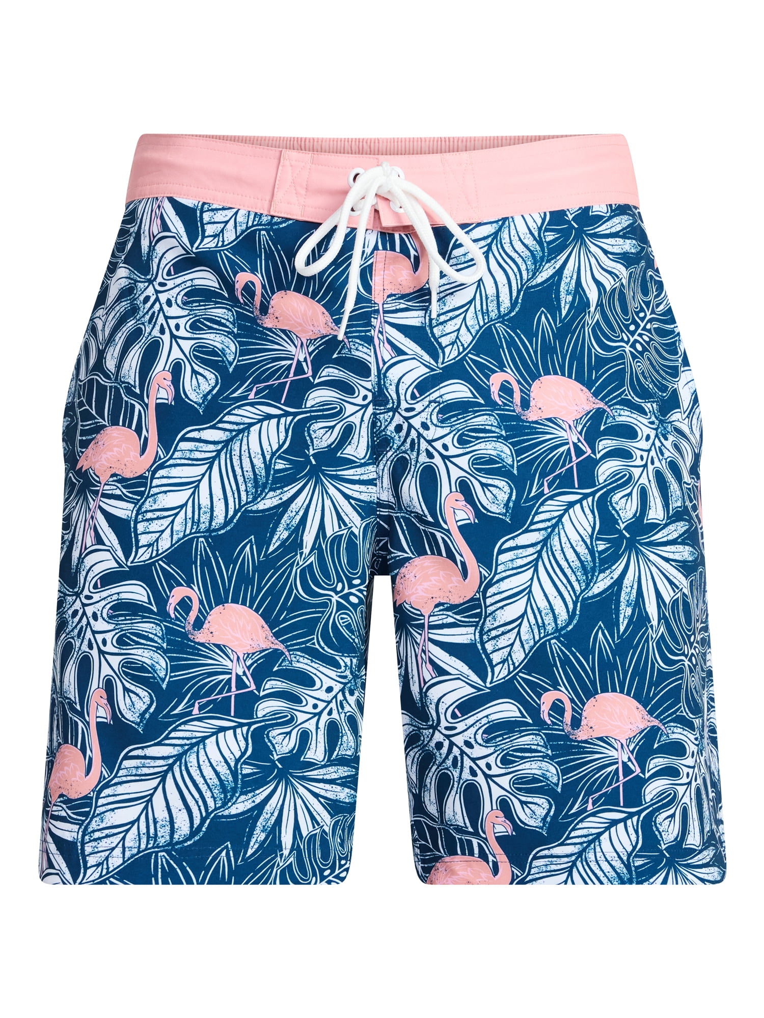 George Men's and Big Men's E-Board Swim Trunks with UPF 50+, 9" Inseam, Sizes S-3XL