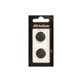 thumbnail image 1 of 499 DILL BUTTONS 18MM 2PC 2 Trous Noir, 1 of 1