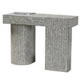 thumbnail image 3 of bali & pari Tawana Coastal Console Table, Black/White, 3 of 9