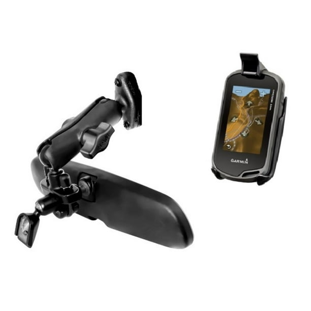 Rear View Mirror Mount Holder for Garmin Approach G5 Oregon 200 300