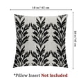 thumbnail image 4 of Acheng Throw Pillow Cover Black and White Decorative Pillow Case Cushion Cover Home Sofa Decor  Pillow Cover 24x24in, 4 of 7