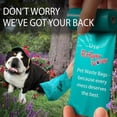 thumbnail image 3 of Dog Poop Bags – 240 Bags (16 Rolls) + Free Dispenser with Flashlight, Lavender Scented, Leak-Proof & Earth-Friendly., 3 of 4