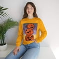 thumbnail image 3 of 3 Pumpkins Unisex Heavy Blend™ Crewneck Sweatshirt, 3 of 10