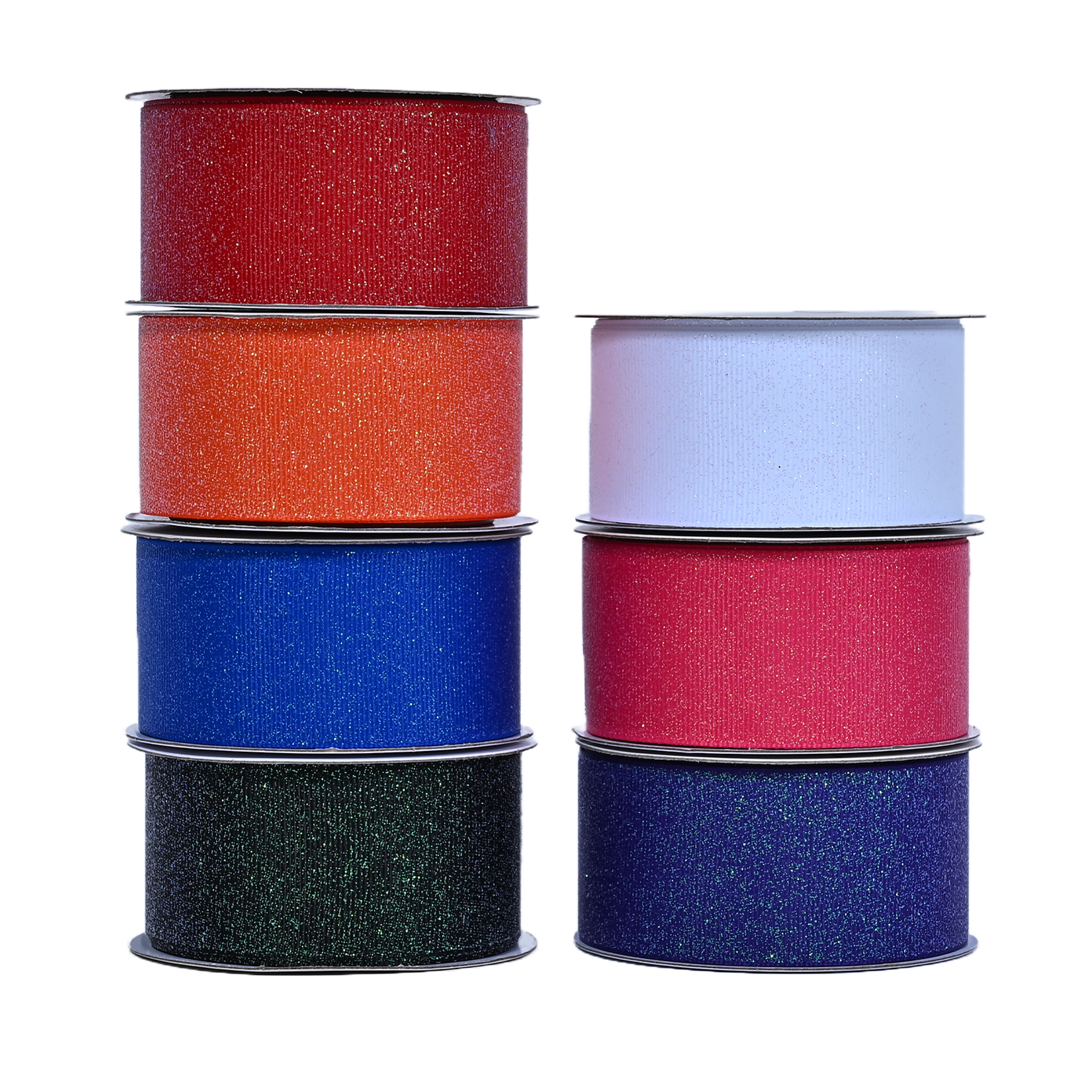 Gwen Studios 1.5" Sparkle Purple Grosgrain Ribbon, 7 Yards