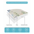 thumbnail image 5 of Quilts Twin Size Bedding Set, Blue Hydrangea Lightweight Quilted Comforter, Spring Summer Eucalyptus Vintage Beige Soft Reversible Bedspread Coverlet with Pillow Covers for All Season, 68" x 86", 5 of 7
