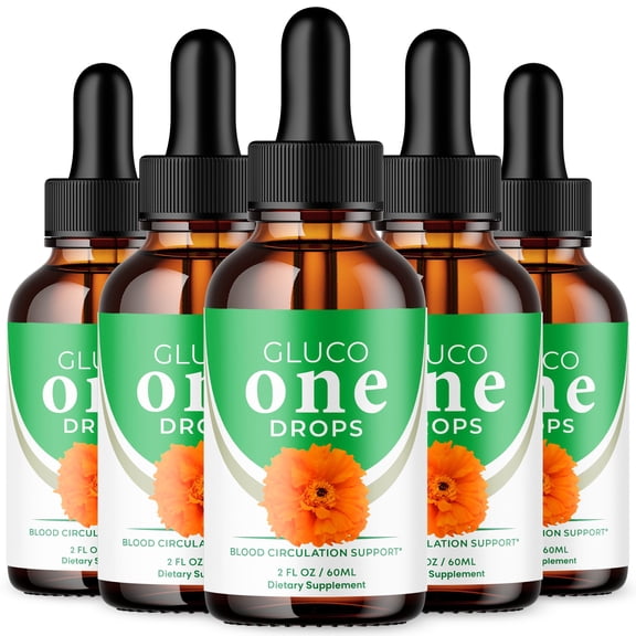 Gluco One Advanced Formula Drops Natural Support Supplement GlucoOne 150 Servings