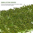 thumbnail image 2 of MasteelfCA 1pc Artificial Grass Modeling Premium Simulation Grass Durable Grass Scene, 2 of 8