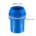 thumbnail image 2 of Uxcell ID DN Straight Water Tank Pipe Connector Joint Blue 40mm, 2 of 6