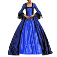 thumbnail image 3 of Renaissance Women, Lace Dress for Women, Irish Renaissance Dress for Halloween Retro Gown, 3 of 5