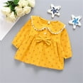 thumbnail image 2 of YunPes Girls' Full Print Cherry Style Spring Summer and Autumn Dress, 2 of 9