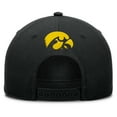 thumbnail image 4 of Men's Fanatics  Black Iowa Hawkeyes Foul Ball Rope Adjustable Hat, 4 of 4