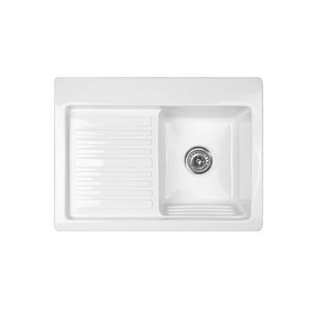 CorStone Advantage Series Edgewood 30'' x 22'' Self Rimming Laundry Sink