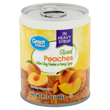 peaches syrup heavy sliced value great oz walmart dialog displays option button additional opens zoom