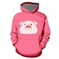 thumbnail image 3 of Little Girl Sweatshirt Kids Children Boys Winter Long Sleeve Hoodie Cartoon Pig Printing Cute Pullover Tops Clothes for Girls Size 7-8T, 3 of 8