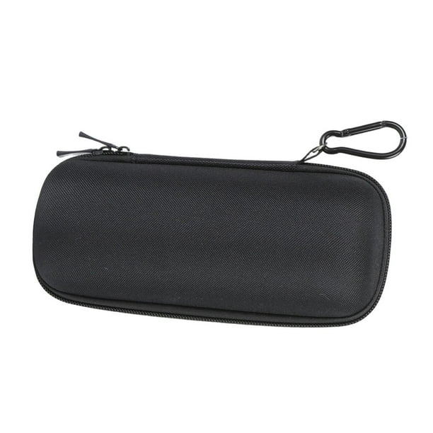 Estuche rígido de viaje para protección de altavoces de repuesto, resistente al desgaste y al polvo. Negro
