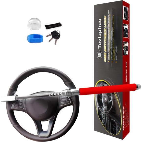 Steering Wheel Lock Anti Theft Car Device Universal Prevention
